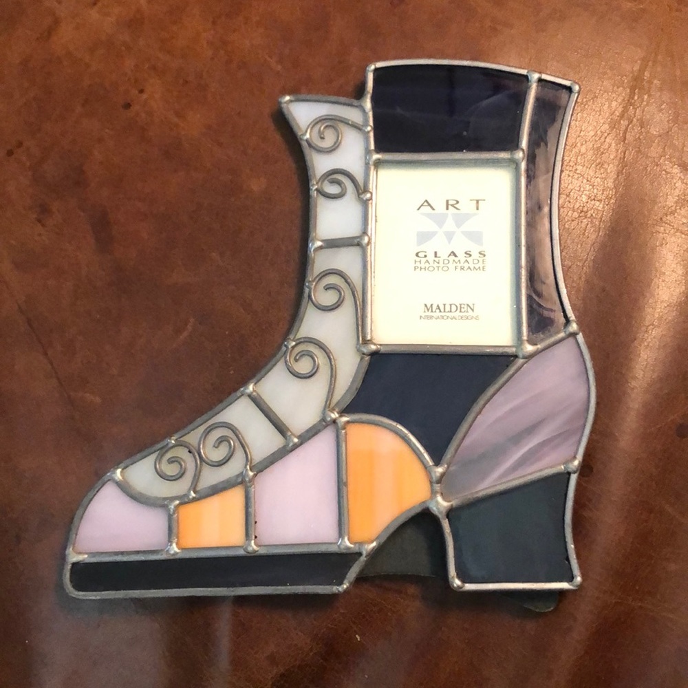 Malden International Designs Art Glass Photo frame